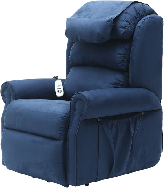 Sandfield Suede Effect Riser Recliner Armchair (VG702)