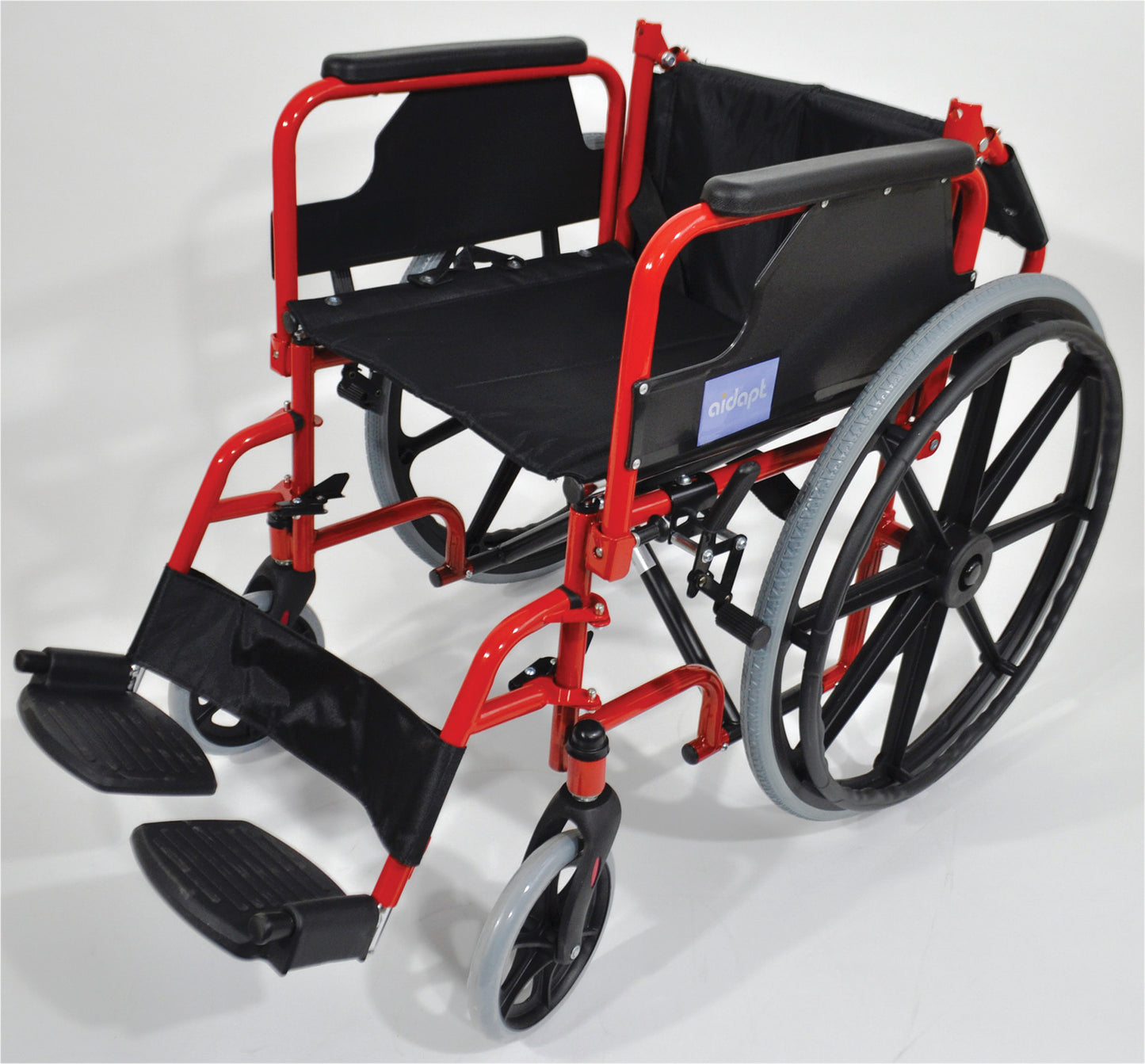 Deluxe Self Propelled Steel Wheelchair