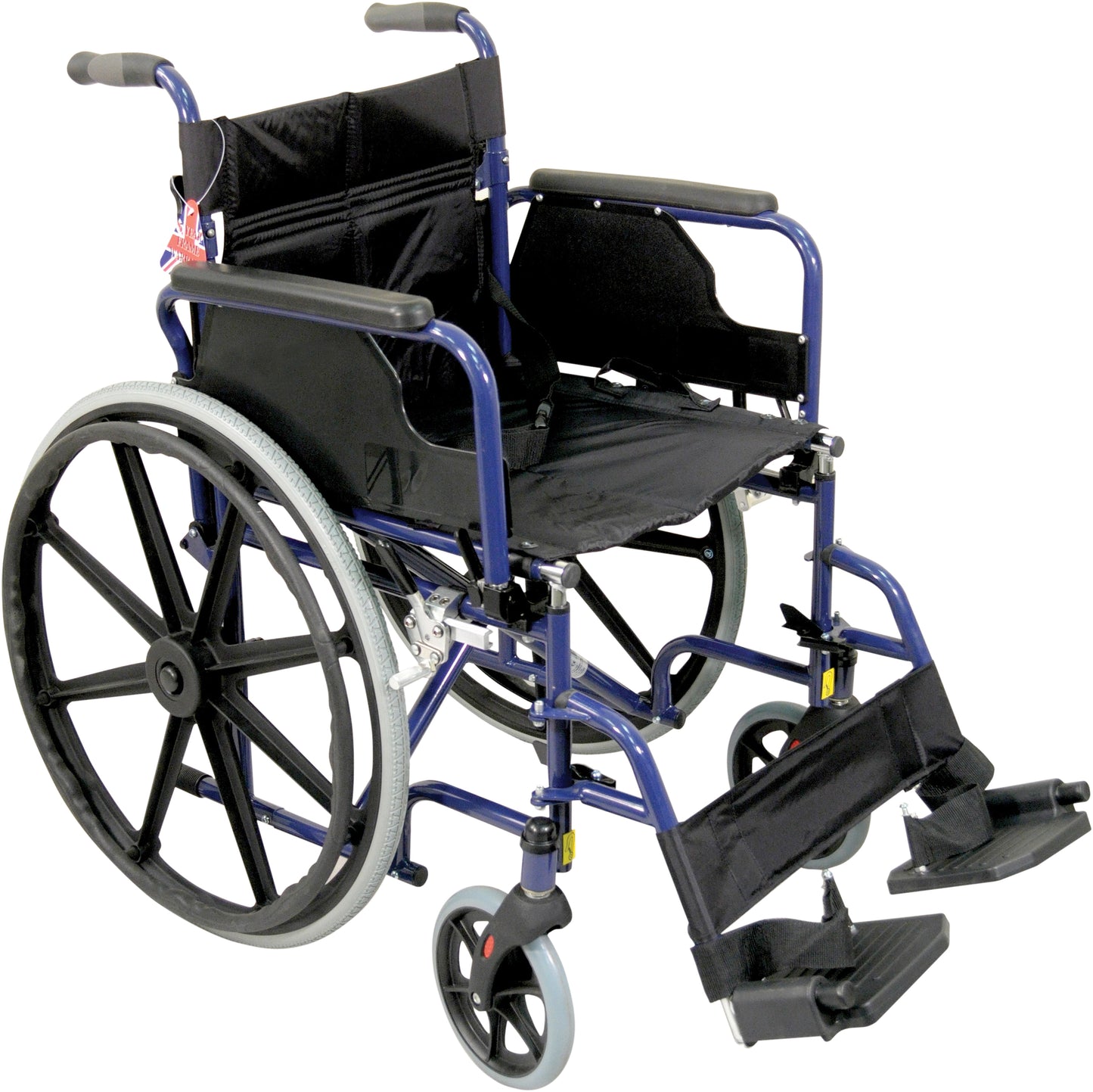 Deluxe Self Propelled Steel Wheelchair