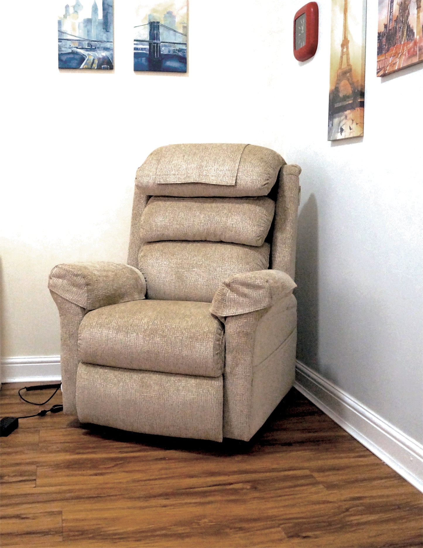 Ecclesfield Wall Hugging Rise and Recliner Series - Chenille Material (Single Motor) VG700B